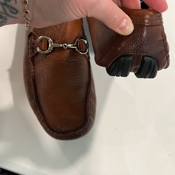 Saks 5th Avenue - horse bit leather driving shoes, slip on, 13 main image 8